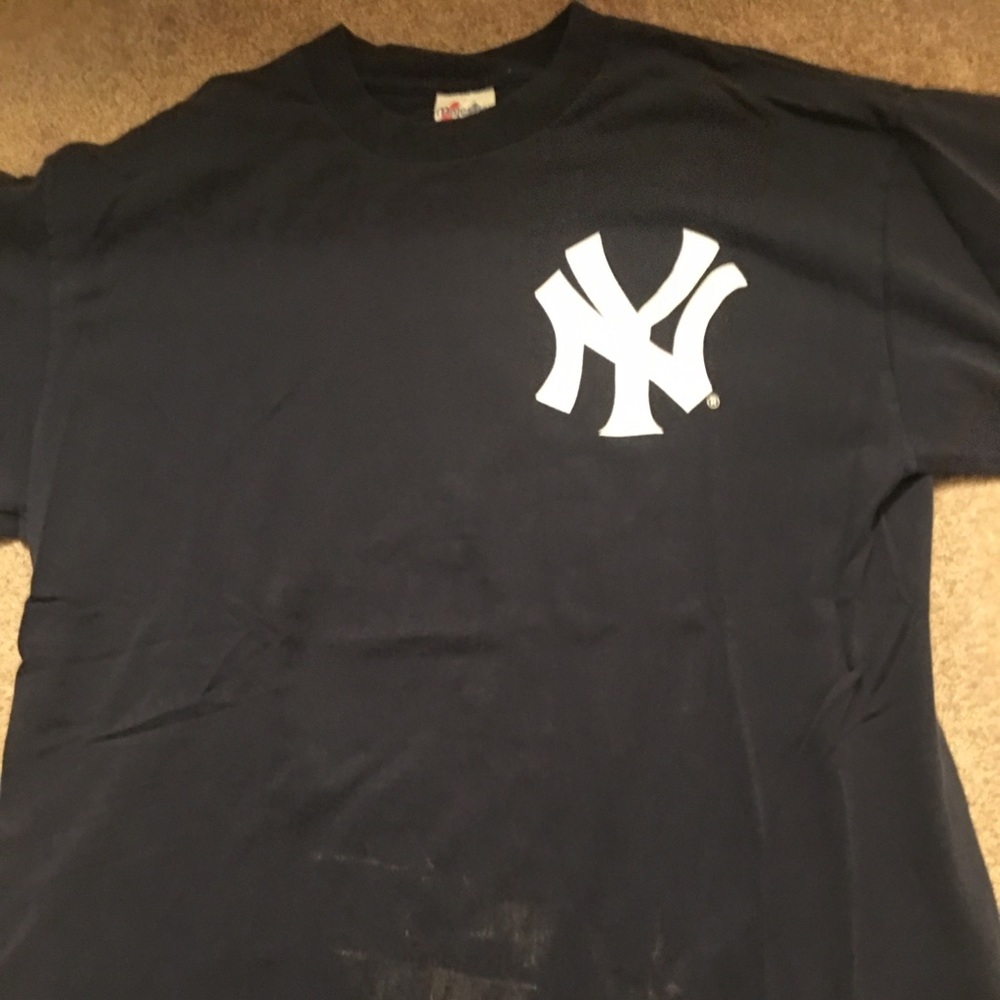 VTG NY Yankees Majestic Tino Martinez T-Shirt XL
